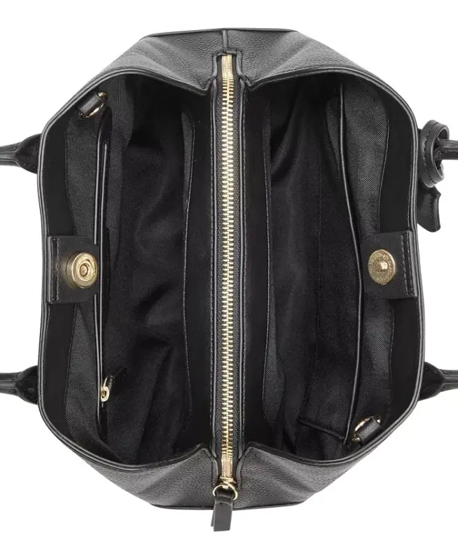 Brooklyn Jet Set Satchel-Black - 4