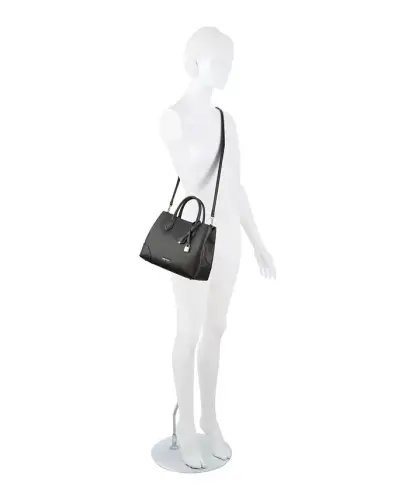 Brooklyn Jet Set Satchel-Black - 5