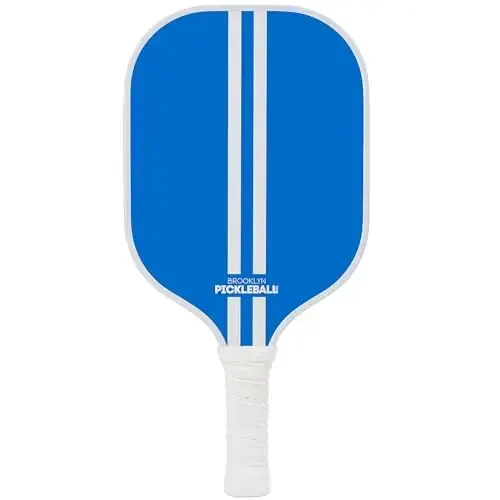 Brooklyn Pickleball Co. | Premium Carbon Fiber Paddle | USAPA Approved | Honeycomb Core | Cushioned Grip | Single Pickle-Ball Racket | 2025 Stylish Pickle Ball Paddles for All Skill Levels 