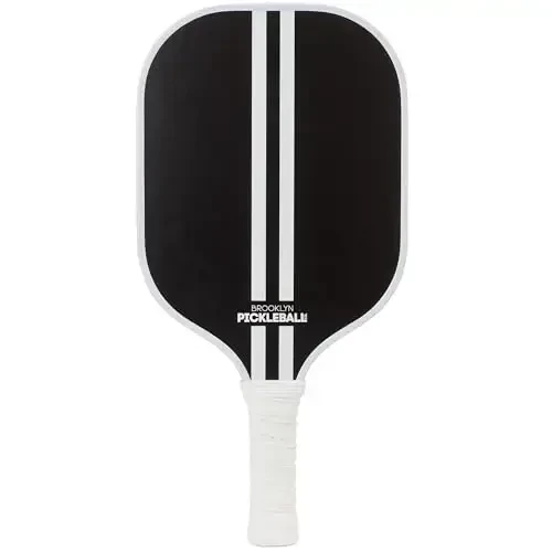 Brooklyn Pickleball Co. | Premium Carbon Fiber Paddle | USAPA Approved | Honeycomb Core | Cushioned Grip | Single Pickle-Ball Racket | 2025 Stylish Pickle Ball Paddles for All Skill Levels - 1