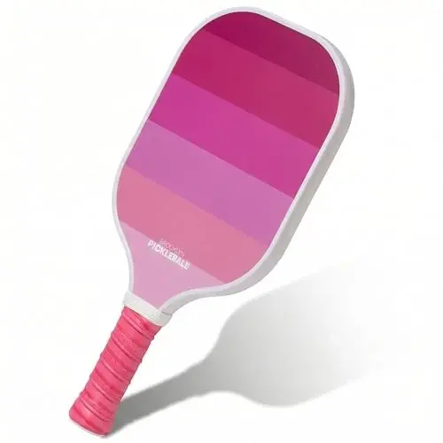 Brooklyn Pickleball Co. | Premium Carbon Fiber Paddle | USAPA Approved | Honeycomb Core | Cushioned Grip | Single Pickle-Ball Racket | 2025 Stylish Pickle Ball Paddles for All Skill Levels - 1