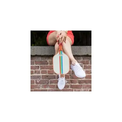 Brooklyn Pickleball Co. | Premium Carbon Fiber Paddle | USAPA Approved | Honeycomb Core | Cushioned Grip | Single Pickle-Ball Racket | 2025 Stylish Pickle Ball Paddles for All Skill Levels - 5