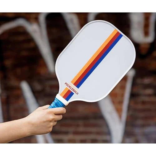 Brooklyn Pickleball Co. | USAPA Approved Carbon Fiber Pickle Ball Paddle | Honeycomb Core | Ribbed Comfort Cushion Grip | Single Pickle-Ball Racket 