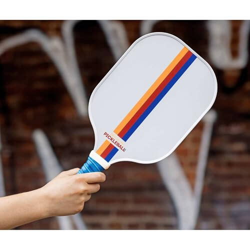 Brooklyn Pickleball Co. | USAPA Approved Carbon Fiber Pickle Ball Paddle | Honeycomb Core | Ribbed Comfort Cushion Grip | Single Pickle-Ball Racket - 1