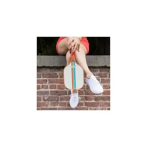 Brooklyn Pickleball Co. | Premium Carbon Fiber Paddle | USAPA Approved | Honeycomb Core | Cushioned Grip | Single Pickle-Ball Racket | 2025 Stylish Pickle Ball Paddles for All Skill Levels - 5