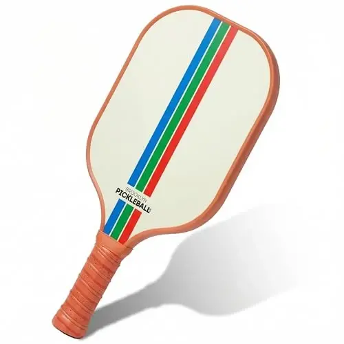 Brooklyn Pickleball Co. | Premium Carbon Fiber Paddle | USAPA Approved | Honeycomb Core | Cushioned Grip | Single Pickle-Ball Racket | 2025 Stylish Pickle Ball Paddles for All Skill Levels - 1