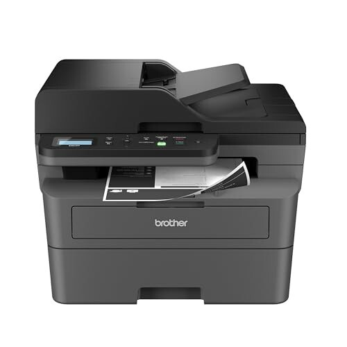 Brother DCP-L2640DW Wireless Compact Monochrome Multi-Function Laser Printer with Copy and Scan, Duplex, Mobile, Black & White | Includes Refresh Subscription Trial(1), Modazone Dash Replenishment Ready - 1