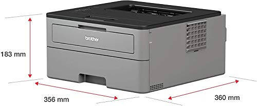 Brother HL-L2300D Monochrome Laser Printer with Duplex Printing - 1