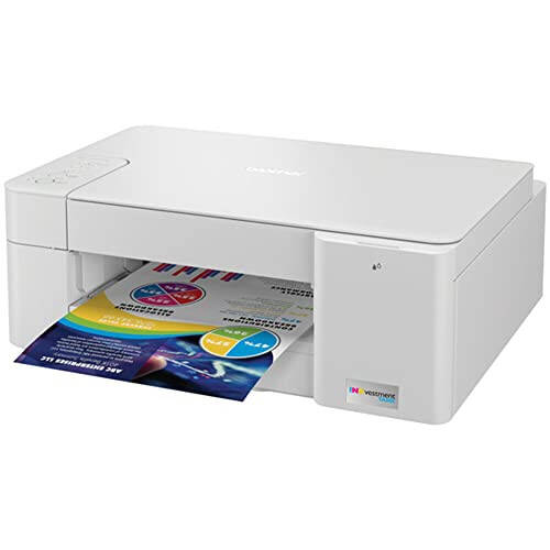 Brother MFC-J1205W INKvestment -Tank Wireless Multi-Function Color Inkjet Printer with Up to 1-Year in Box - 6