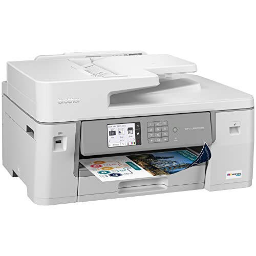 Brother MFC-J6555DW INKvestment Tank Color Inkjet All-in-One Printer with up to 1 Year of Ink in-box1 and 11” x 17” Print, Copy, scan, and fax Capabilities - 5