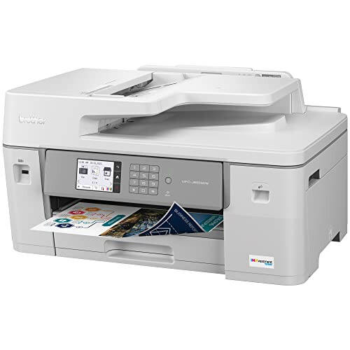 Brother MFC-J6555DW INKvestment Tank Renkli Mürekkep Püskürtmeli Çok Fonksiyonlu Yazıcı, Kutusunda 1 Yıla Kadar Mürekkep ve 11” x 17” Baskı, Fotokopi, Tarama ve Faks Özellikleri - 4