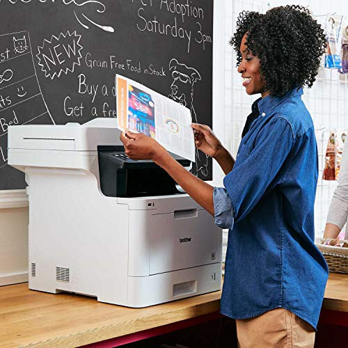 Brother MFC-L8900CDW Business Color Laser All-in-One Printer, Modazone Dash Replenishment Ready - 5