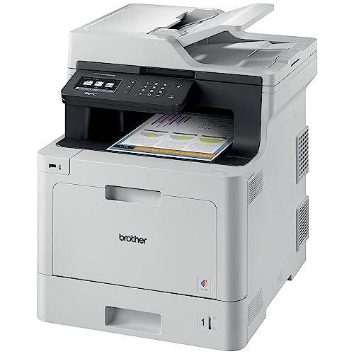 Brother MFCL8610CDW Biznes Rangi Lazer Ko'p Funktsiyali Printer Ikki Tomonlama Chop etish va Simsiz Tarmoq bilan - 6