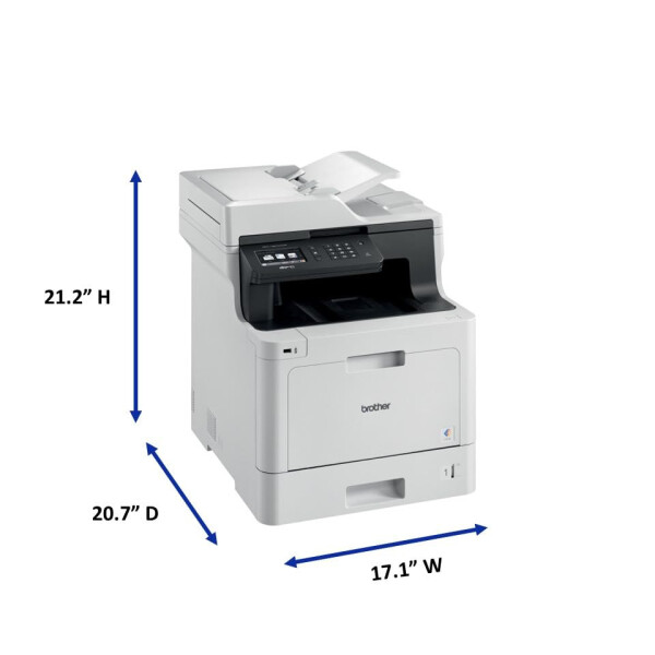 Brother MFCL8610CDW İş Rengi Lazer Çok İşlevli Yazıcı Çift Taraflı Baskı ve Kablosuz Ağ ile - 2