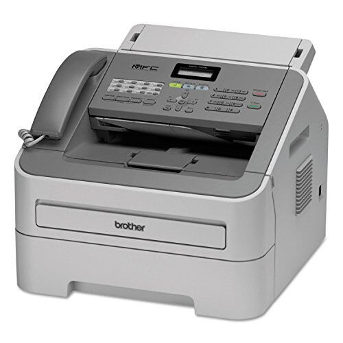 Brother Printer MFC7240 Monochrome Printer with Scanner, Copier and Fax, Grey, 12.2