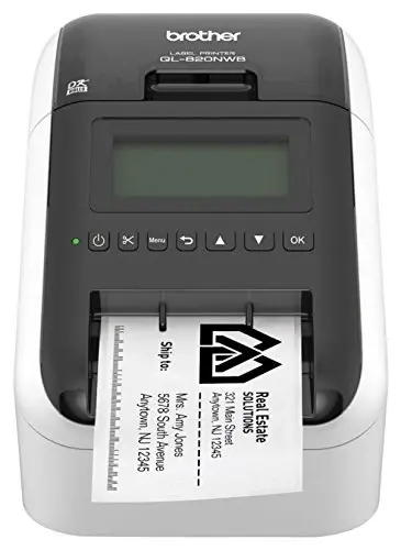 Brother QL-820NWB Professional,Ultra Flexible Monochrome Label Printer with Multiple Connectivity Options,(Pack of 3) - 5