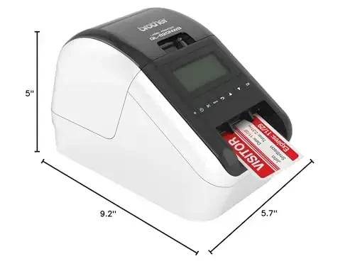 Brother Printer Labeler, Wireless Label Printer (Renewed Premium) - 4