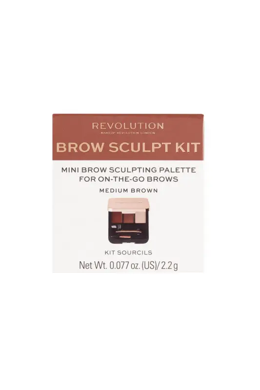 Brow Sculpt Kit O'rta Qosh Kit - REVOLUTION