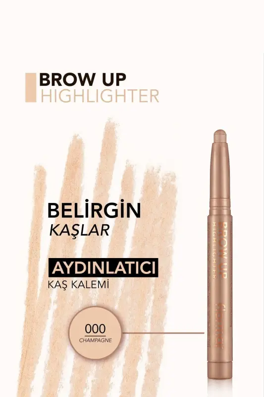 Brow Up Highlighter Pencil - Champagne - 3