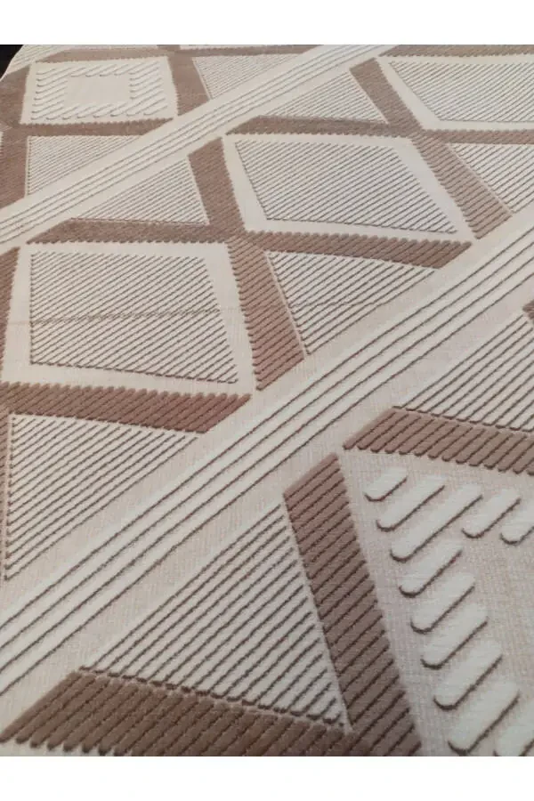 Brown Classic Washable Non-Slip Four Seasons Living Room, Bathroom, Balcony, Youth Room Cut Runner - 2