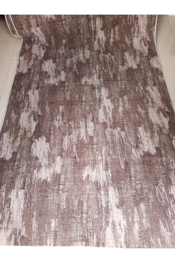 Brown Dark Soft Washable Non-Slip Four Seasons Living Room Bathroom Balcony Teenager Room Cut Runner - 6