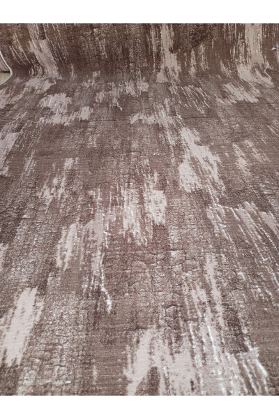 Brown Dark Soft Washable Non-Slip Four Seasons Living Room Bathroom Balcony Teenager Room Cut Runner - 7