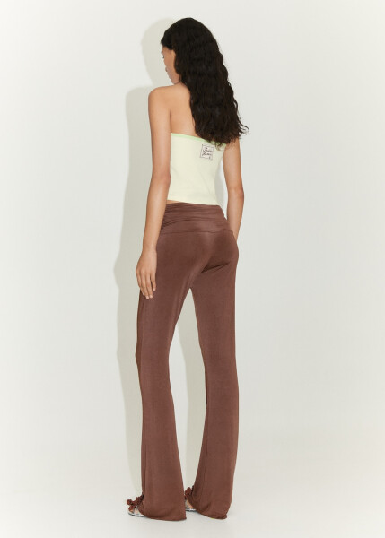 Brown drape trousers - 3