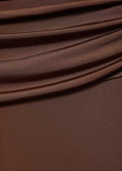 Brown drape trousers - 4