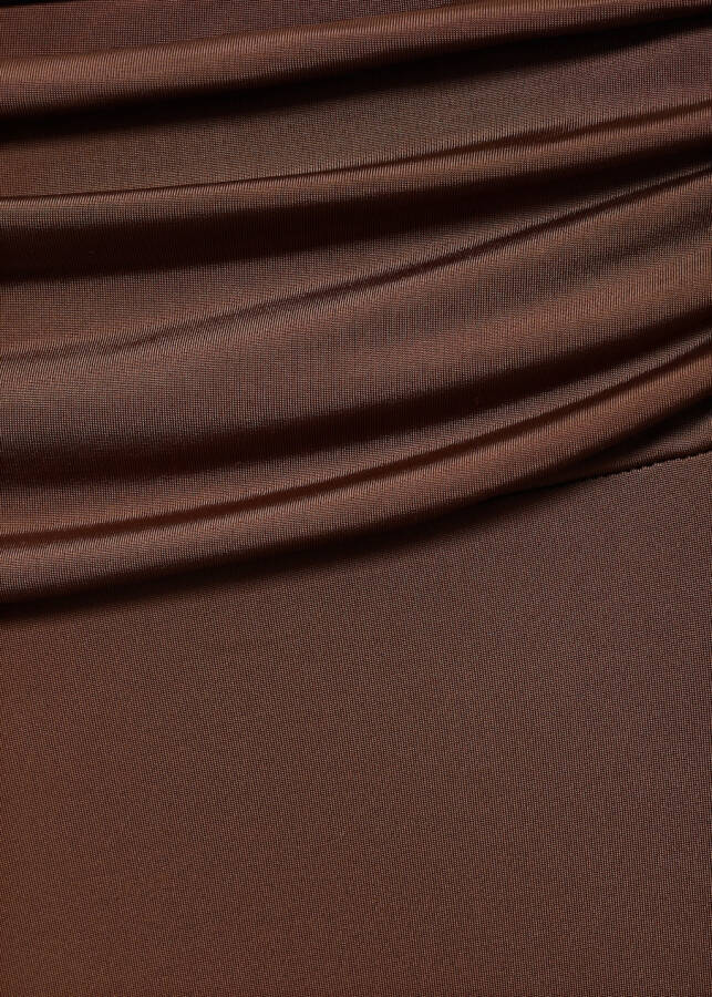 Brown drape trousers - 4