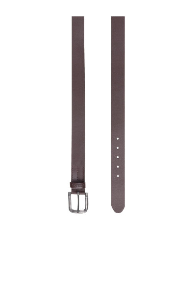 Brown men's belt - 2