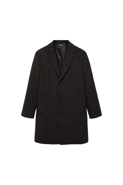 Brown men's coat - 6