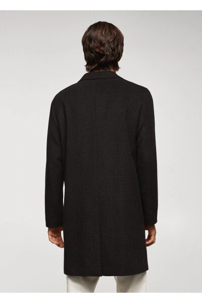 Brown men's coat - 8