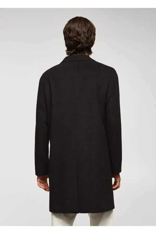 Brown men's coat - 8