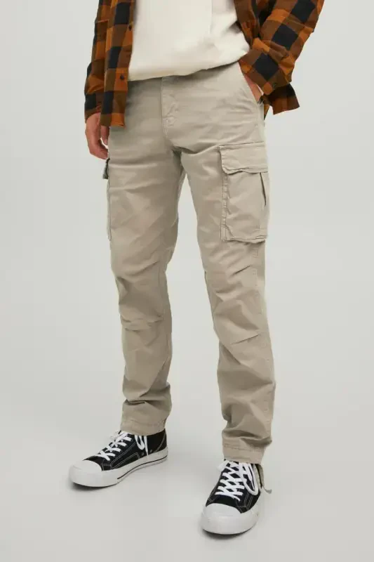 Brown men's trousers - JACK & JONES