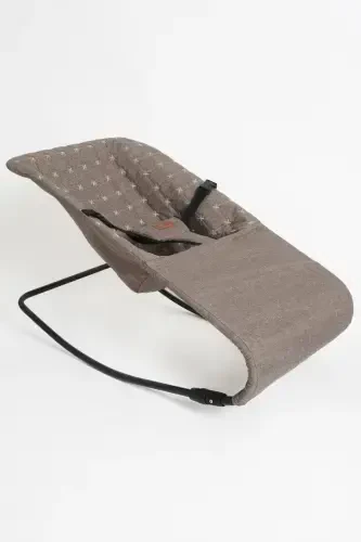 Brown Mother's Lap & High Chair 2 in 1-Brown - 3