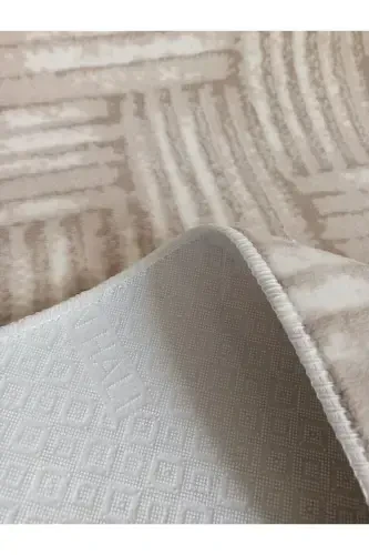 Brown Non-Slip Runner Rug - Washable Four Seasons Carpet | Living Room, Bathroom, Balcony, Teen Room-GRAY & brown - 4