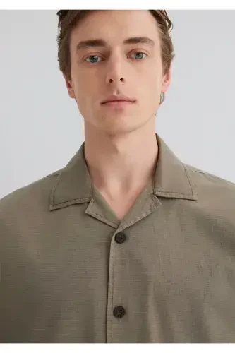 Brown Shirt Loose Fit / Relaxed Fit 0211 - 5