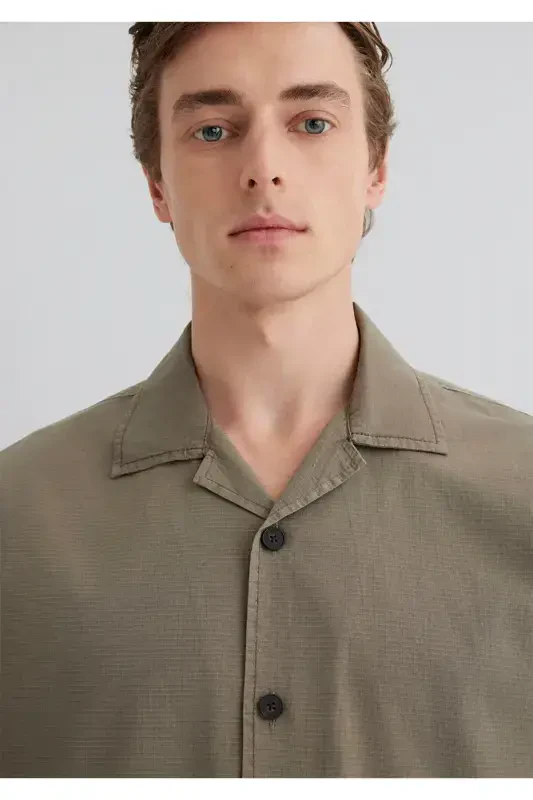 Brown Shirt Loose Fit / Relaxed Fit 0211 - 5