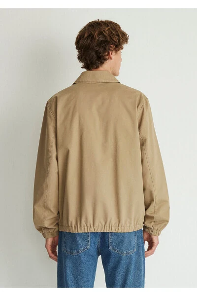 Brown Slim Fit Jacket - 5