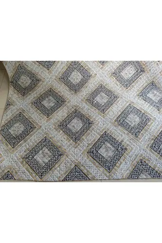 Brown Washable Non-Slip Base Four Seasons Living Room Bathroom Balcony Youth Room Cut Runner - 3