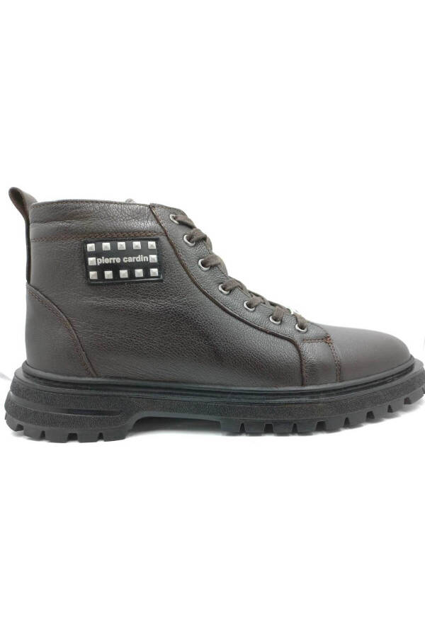 Brown winter men's boots - 1