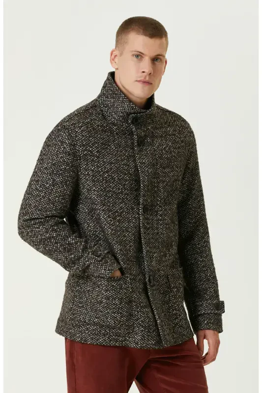 Brown wool coat - NETWORK