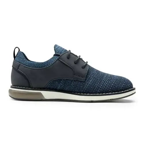 Bruno Marc Boy's Mesh Casual Dress Oxford Breathable Uniform Shoes - 3
