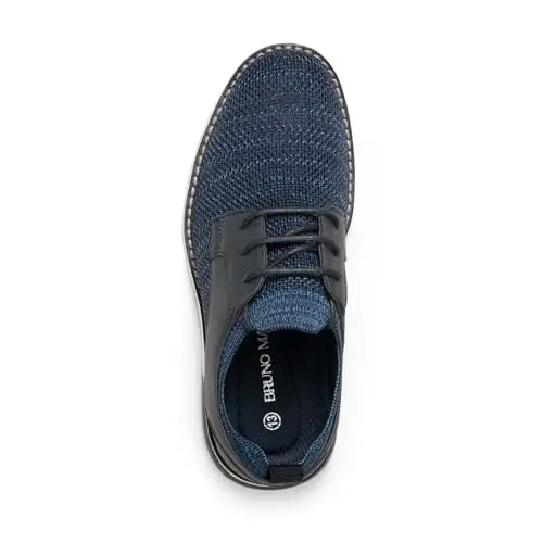 Bruno Marc Boy's Mesh Casual Dress Oxford Breathable Uniform Shoes - 5