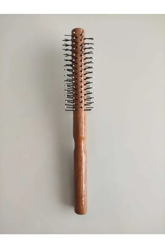 Brush Comb - Blow Dryer Comb - Wood Bristle - 1