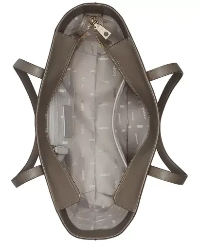 Bryant Medium Zippered Tote Bag - Mink - 3