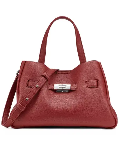 Bryar Small Crossbody Satchel Handbag - Italian Clay 