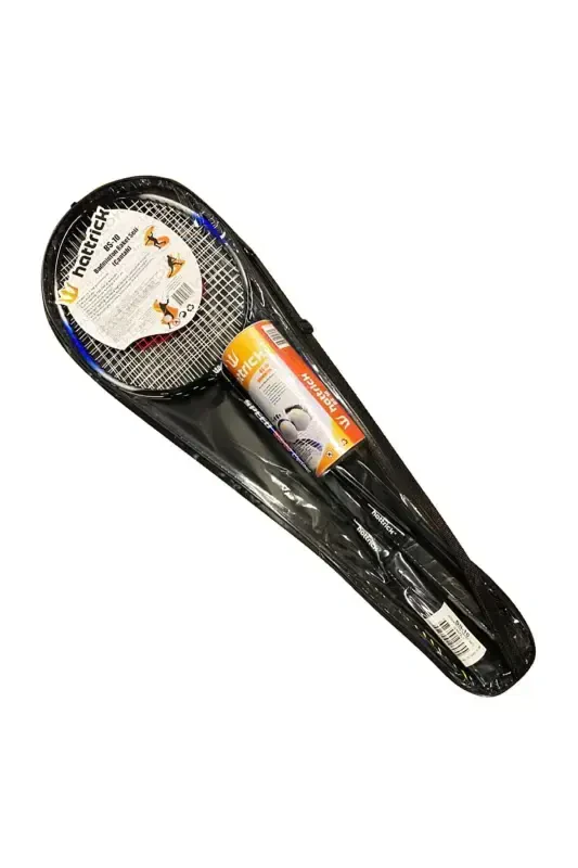 Bs-10 Badminton Set 2 Rackets + 3 Ball Bag Set-S - 2
