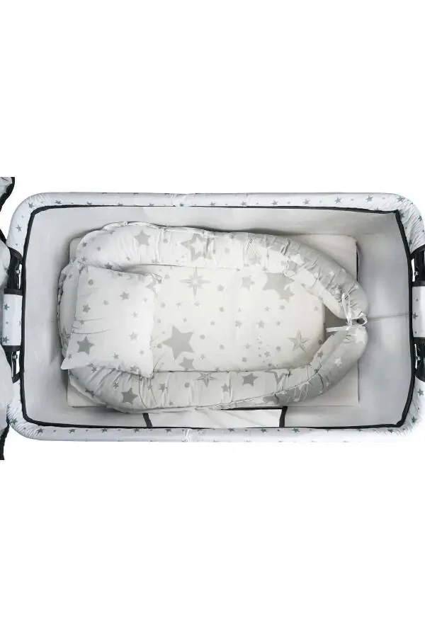 Btrend Babynest Bed and Pillow+ Pocket Gift Shaker - 3