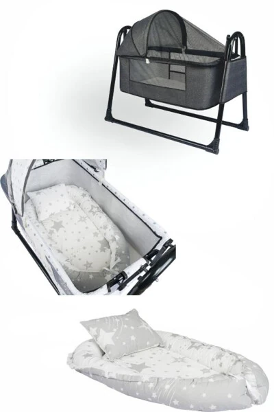 Btrend Babynest Bed and Pillow+ Pocket Gift Shaker - 5